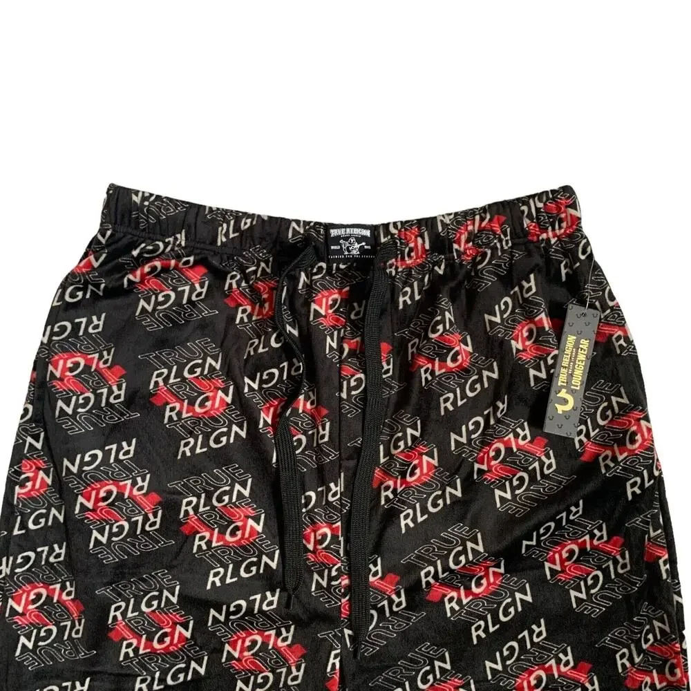 True Religion Men's Size L Loungewear Fleece Sweatpants Brand New With Tags